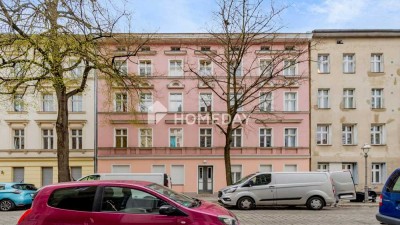 Vermietete Zwei-Zimmer-Wohnung im sanierten Altbau – ideale Kapitalanlage