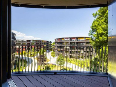 Kompakte 1-Zimmer Wohnung mit Loggia am Elbufer – Marina Garden