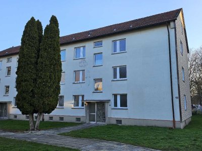 Bezugsfreie Mietwohnung mit ca. 62 m² Wohnfläche, 3 Zimmern und kleinem Balkon