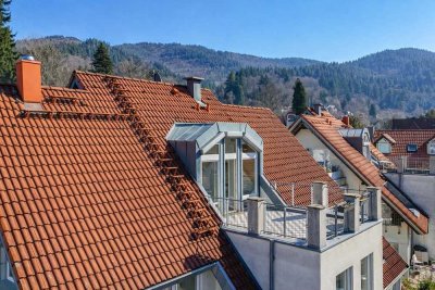 3-Zimmer-Maisonettewohnung mit Dachterrasse und Blick über Günterstal