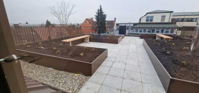Charmante 1-Zimmer Dachgeschosswohnung mit gemeinschaftlicher Dachterrasse in Erlangen Zentrum