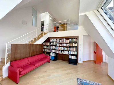 Exklusive Dachgeschoss-Lounge mit Terrasse im Herzen des Westends