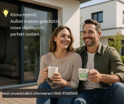 Volle Raumnutzung ohne Schrägen: Modernes Danhaus mit Walmdach.