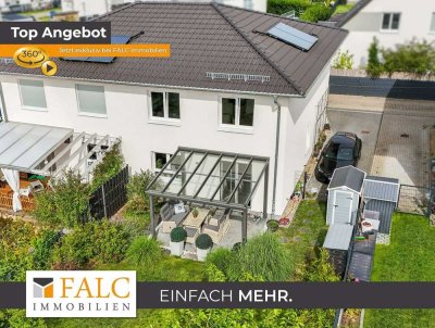 Traumhafte Doppelhaushälfte in ruhiger Nachbarschaft - FALC Immobilien