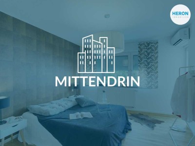 MITTENDRIN - PROVISIONSFREIE luxuriöse 2-Zimmer-Wohnung mit Balkon im Herzen von Stuttgart-Mitte