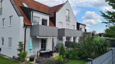 Attraktive 3-Zimmer Wohnung mit Terasse und Garten am Ortsrand in Mainburg