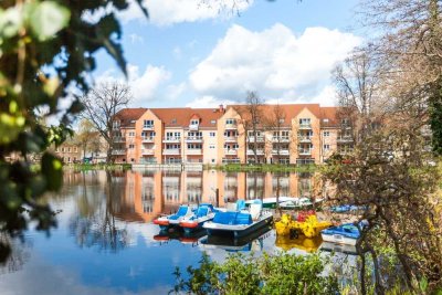 Pulsnitz:  schicke 2-Zimmer-Wohnung mit Balkon zum See