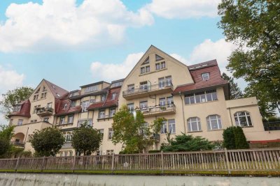 Zur Eigennutzung: Traumhafte 4-Zi-Maisonette-Whg  mit 3 Balkonen in exklusiver Lage in Oberloschwitz