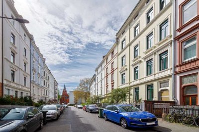Idyllische 3-Zimmer Wohnung bei der Berger Straße mit Loggia, EBK und großem  Tiefgaragenstellplatz