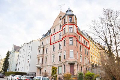 Schöne 3-Zimmer Altbauwohnung im Herzen Augsburgs