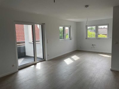 Barrierefreie Neubauwohnung mit Terrasse und Garten im Grünen