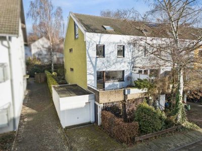 Teilsaniertes Reihenendhaus in ruhiger Lage von Mainz-Hechtsheim
