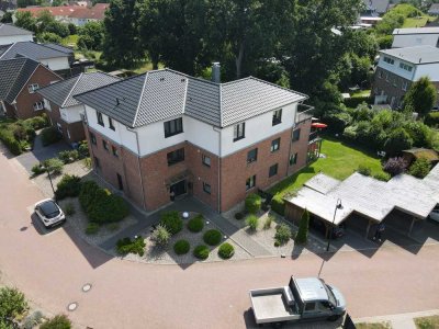 Penthouse mit Dachterrasse, Kamin & Carports – Wohnen in Bestlage von Trittau