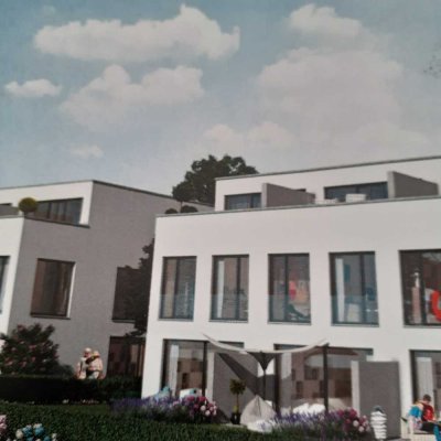 Reihenendhaus im modernen Bauhausstil in Münster-Roxel