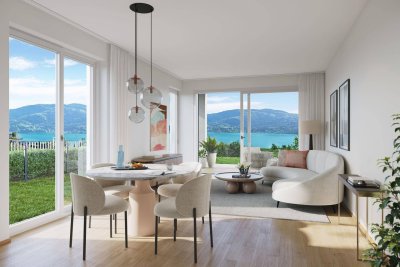 Erstbezug: 2-Zimmer-Wohnung mit Balkon und Blick auf den Pyramidenkogel