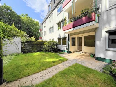 Attraktive 3-Zimmer-Wohnung mit eigenem Gartenanteil und Garage in idyllischer Lage von Laatzen!