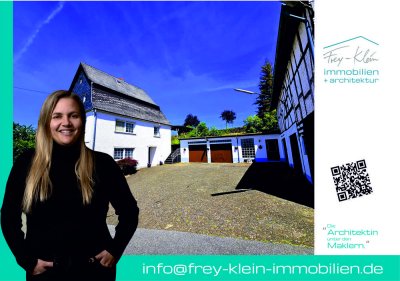 Charmantes, ehem. bäuerliches Anwesen mit großer Weidefläche in Biebern zu verkaufen!