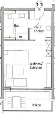 Barrierefreie 1 Zimmerwohnung *NEUBAU*