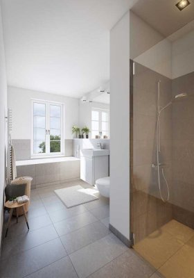 Großzügige Neubau-Wohnung mit tollen Ausblicken