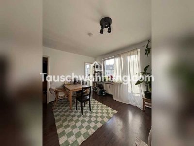 Tauschwohnung: Gemütliche 1-Zimmer Wohnung mit kleinem Balkon und Keller