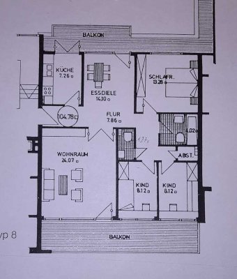 Frisch renovierte 4,5-Zimmer-Wohnung mit Balkon und EBK in Buchholz-Sprötze