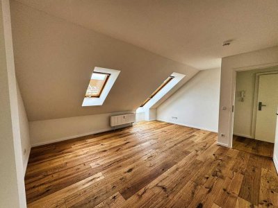 Kleines Penthouse mit Ausblick aufs Leipziger Waldstraßen-Viertel