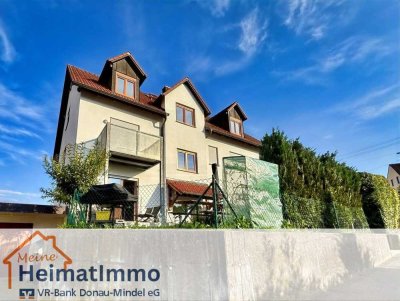 Helle Etagenwohnung mit Balkon in ruhiger Lage von Burgau-Oberknöringen