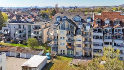 Bezugsfreie 3-Zimmer-Wohnung mit Balkon und Aufzug in Seenähe in Radolfzell