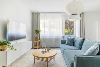 Helle 1,5-Zimmer-Wohnung in Hochheim am Main - mit Einbauküche und optionaler Möblierung