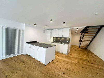 Stilvolles Wohnen über den Dächern der Stadt: 3,5 Zimmer-Maisonette mit exklusiver Ausstattung!
