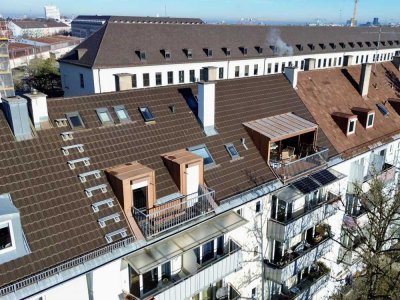 Vorankündigung: Dachgeschosswohnung mit Kamin und außergewöhnlichem Gestaltungspotenzial