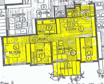 Helle 3-Zimmer-Wohnung mit Balkon, Einbauküche und Tiefgaragenstellplatz in Neuhausen – ab 01.02.202