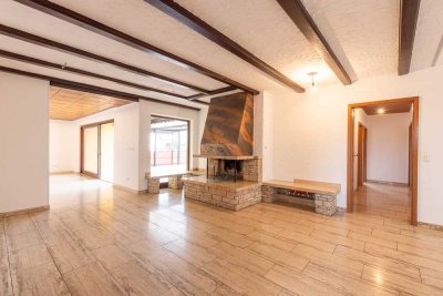 Sehr große 5,5-Zimmer-Wohnung mit XXL-Terrasse und Außenstellplatz