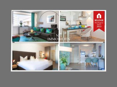 Am Strand: Exklusive 2 Zimmer Ferienwhg. (70qm), mit Balkon