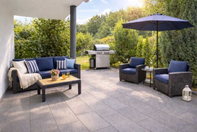 4 Zimmer EG-Wohnung mit Terrasse, großem Gartenanteil und vielseitigen Zusatzräumen