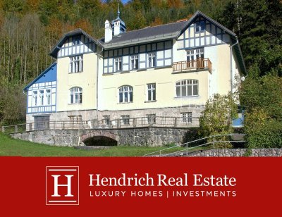 Original erhaltendes villenartiges Jugendstil-Kurhaus mit großem Potential