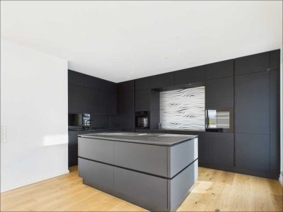 Erstbezug: exklusives Penthouse mit hochwertiger Einbauküche im Projekt Mainlimes in Niedernberg