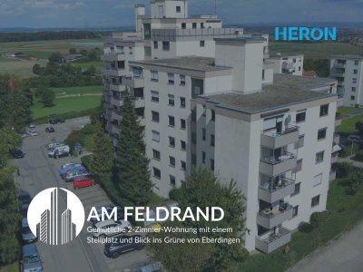 AM FELDRAND - Gemütliche 2-Zimmer-Wohnung mit Parkplatz und Aussicht ins Grüne in Eberdingen