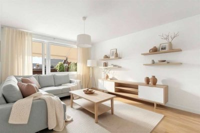 KENSINGTON Exklusiv - Sonnenverwöhnte Dachgeschoss Wohnung mit Balkon