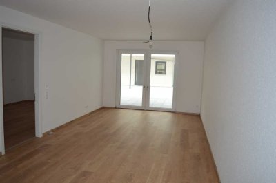 Betreute Seniorenwohnung: 2-Zimmer-EG-Wohnung mit Terasse in Nordheim