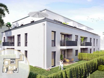 3-Zimmer-Wohnung mit Garten I Neubau I Aufzug I provisionsfrei