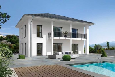 Eleganz trifft Raumkomfort - Die moderne Stadtvilla City Villa 2 für Ihr individuelles Familienleben
