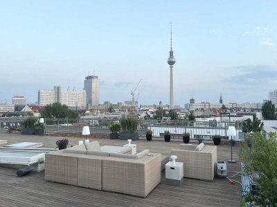 Eine Immobilie der Extraklasse: Penthouse-Wohnung mit spektakulärer Dachterrasse