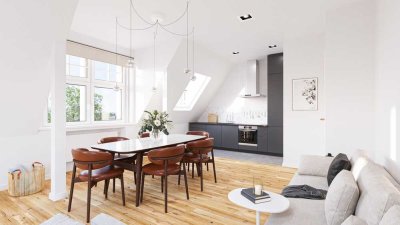 Dachgeschoss mit Lift, Balkon & Traumblick – 530.000 € Renovierungskosten enthalten – AfA-fähig