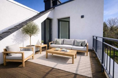 Penthouse mit Dachterrasse in Hamburg-Wellingsbüttel