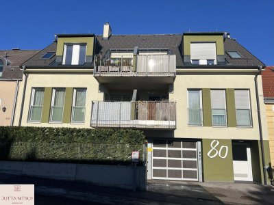 Barrierefreie Gartenwohnung mit zwei Terrassen und zwei Garagenplätzen - Gießhübl Zentrum