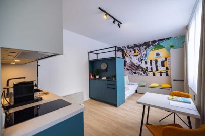Charmante 2-Zimmer-Neubauwohnung mit Einbauküche
