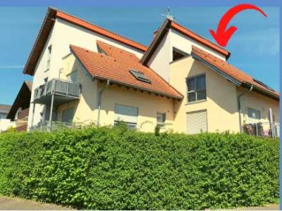 Schöne 3-Zimmer-Maisonette-Wohnung mit Dachterrasse in Freigericht