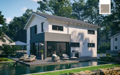 Massives Architektenhaus - energieeffizient & individuell bauen (inkl. Grundstück)