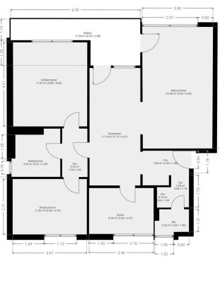 Erstbezug nach Sanierung: Exklusive 3,5-Zimmer-Erdgeschosswohnung mit geh. Innenausstattung